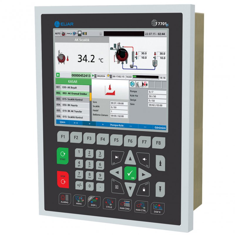 T7701ex Fully Automatic Textile Batch Controller